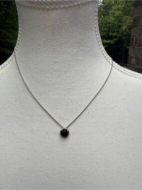 David Yurman Chatelaine Black Onyx Pendant Necklace - Classic Elegance